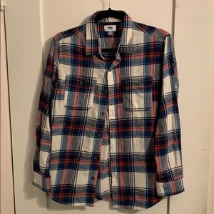 Soft flannel button up
